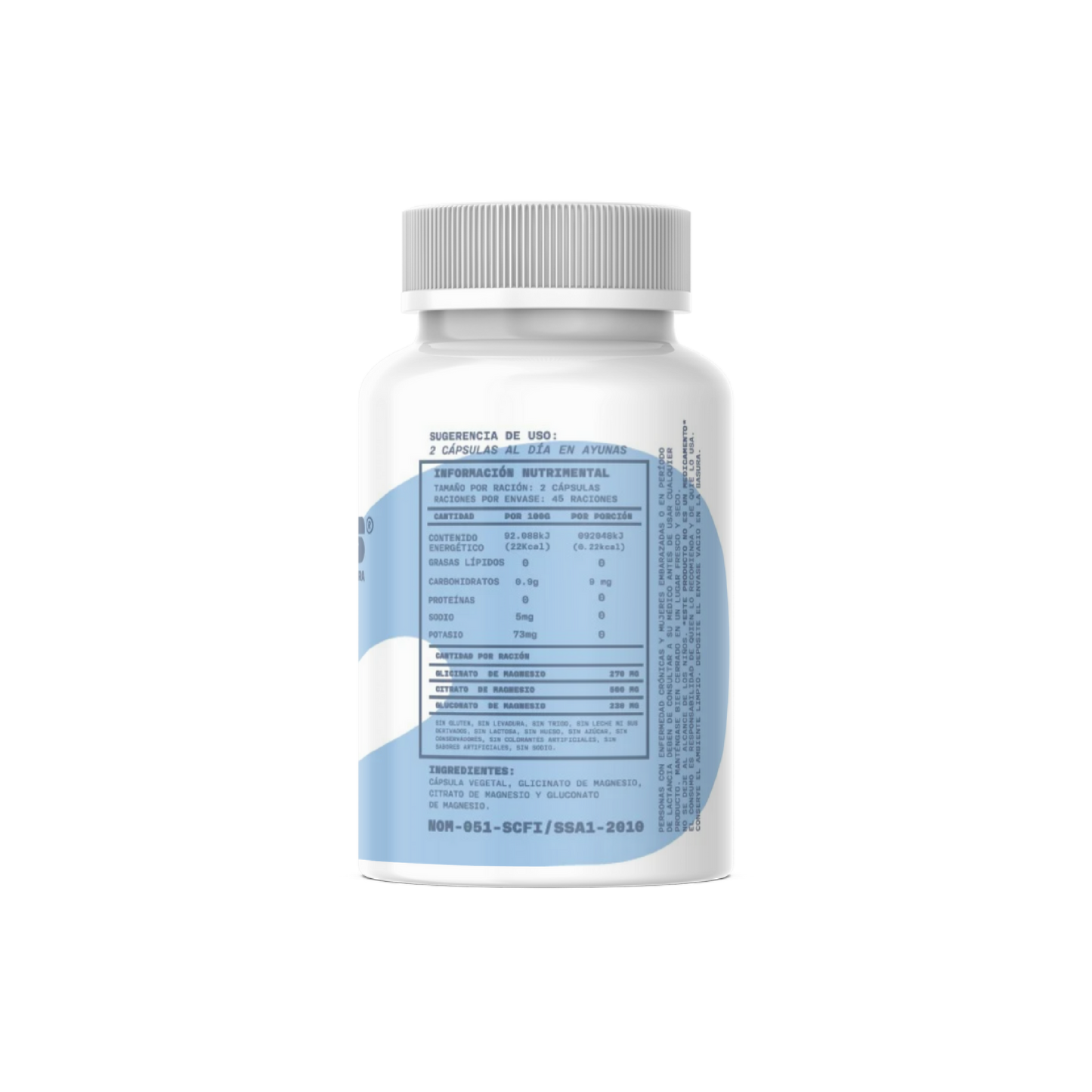 Cápsulas de Magnesio