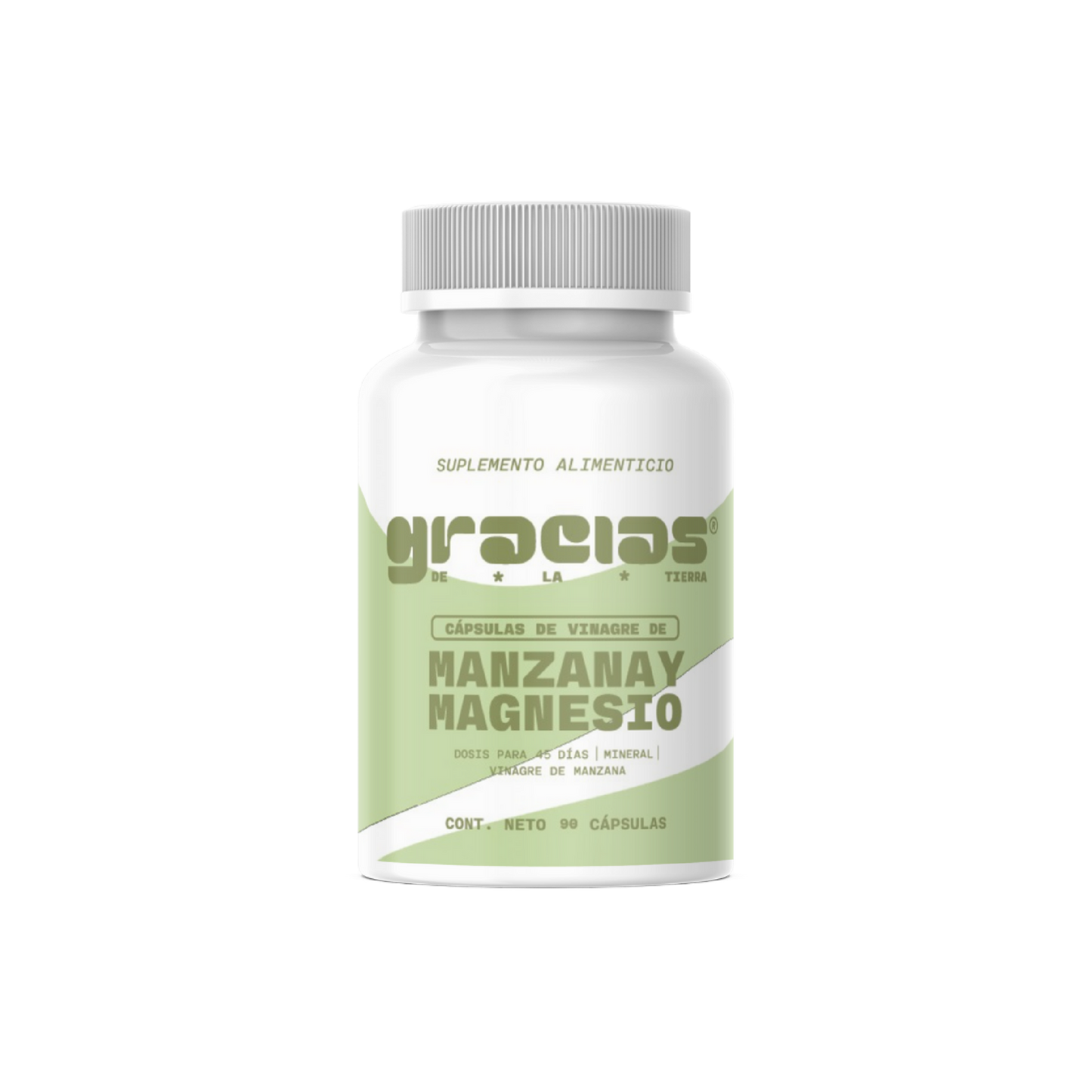 Cápsulas de Vinagre de Manzana con Magnesio