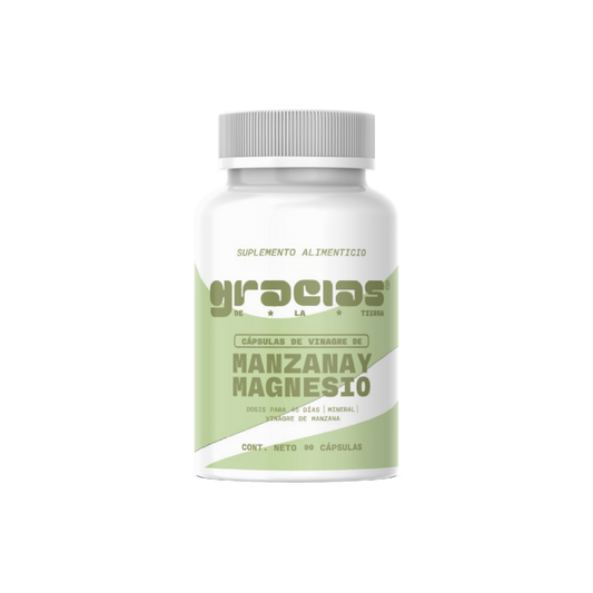 Cápsulas de Vinagre de Manzana con Magnesio